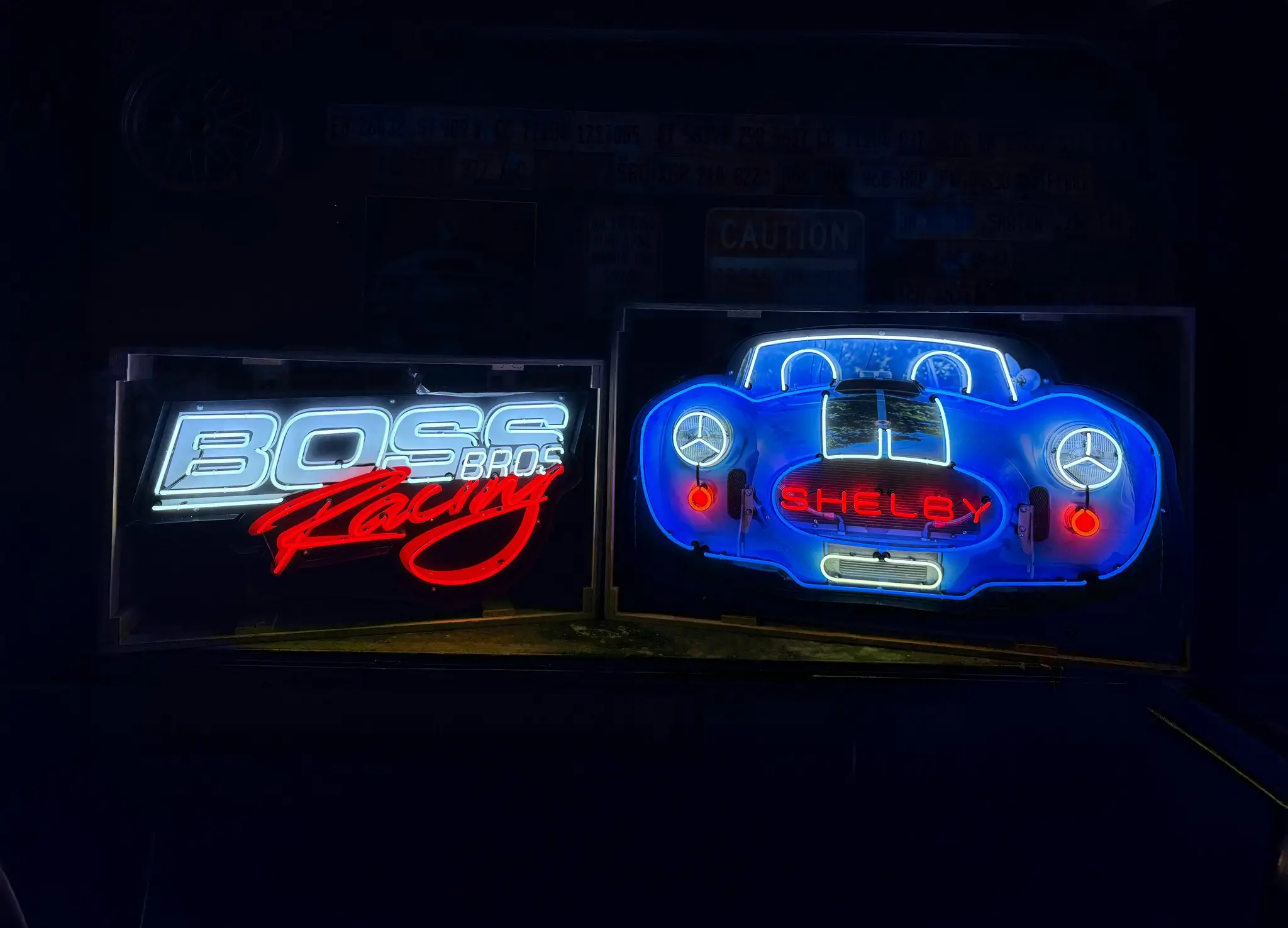 MarketPlace: Shelby Racing and Boss Bros Racing Neon Signs | PCARMARKET