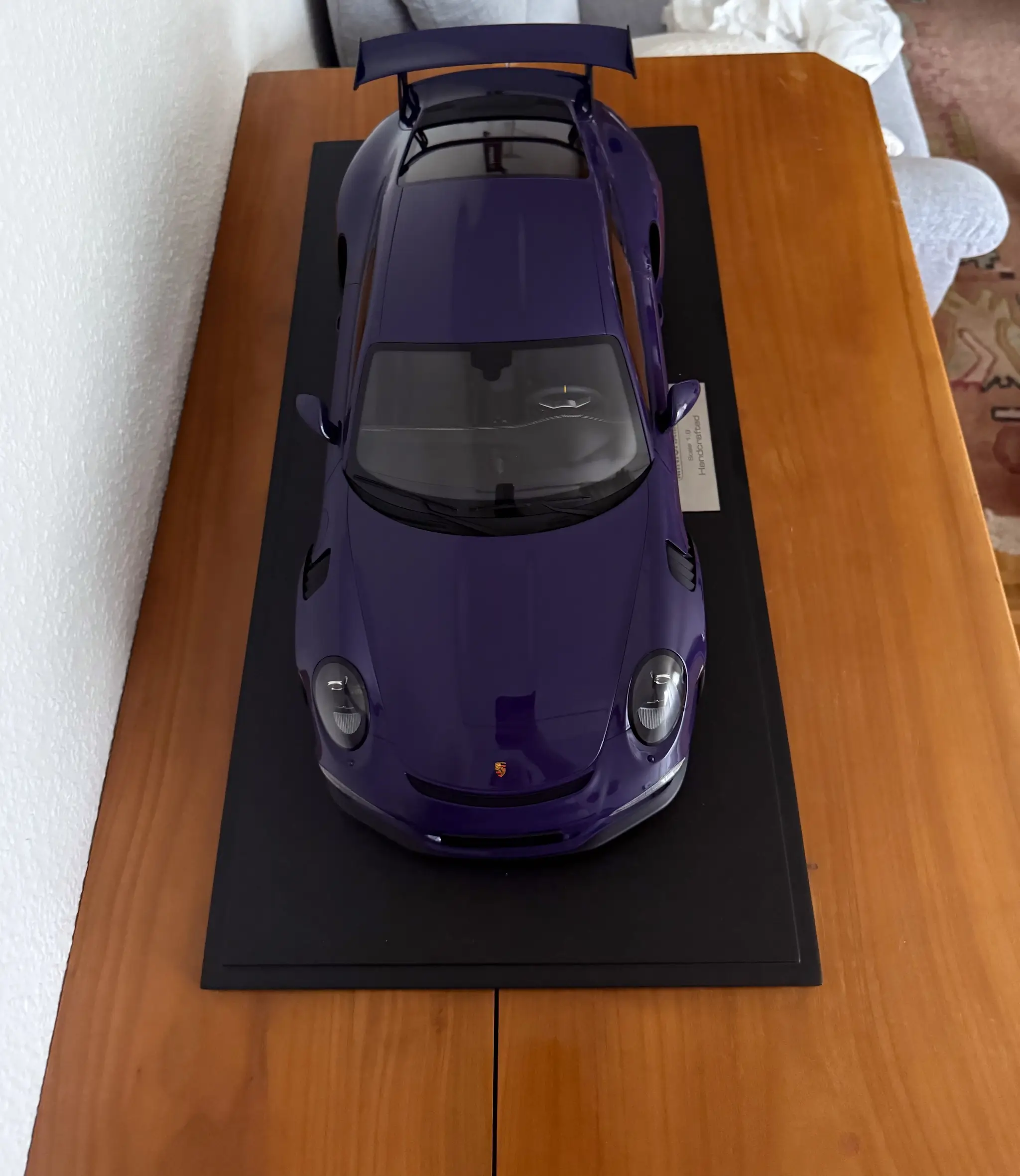 MarketPlace: 2016 Minichamps Porsche 911 991.1 GT3RS Ultraviolet 1