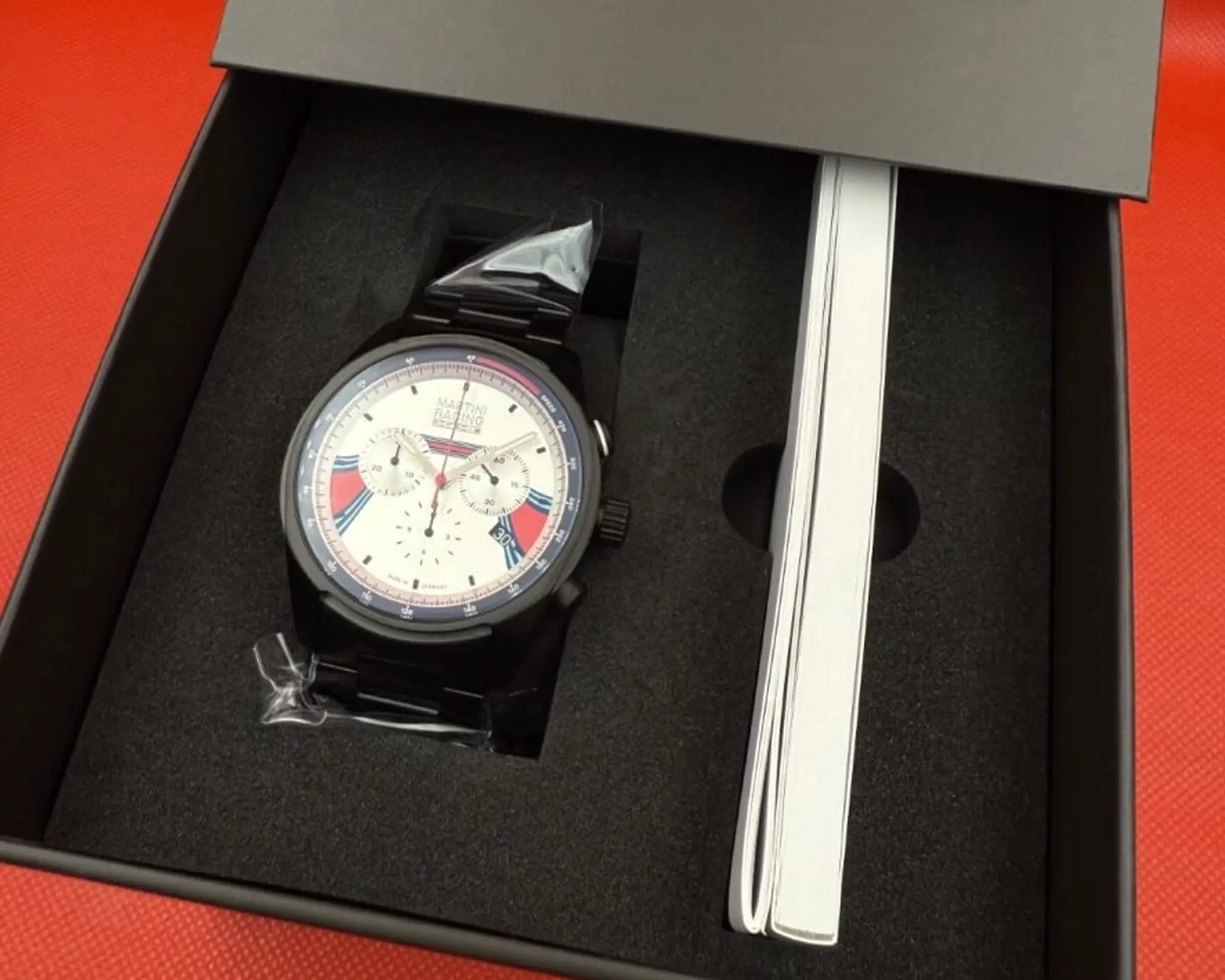 No Reserve Porsche Design Martini Racing Chronograph Watch Limited