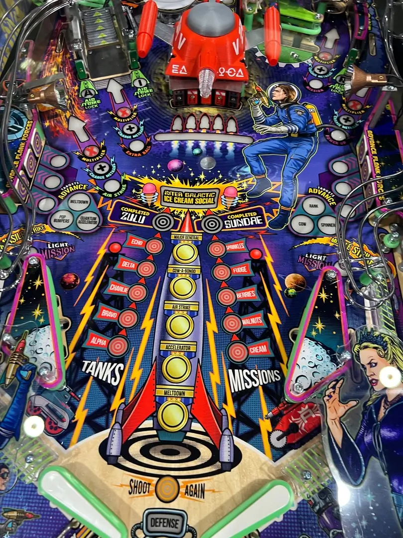 MarketPlace: 1st Pinball Machine Transformer Galactic Tank Force ...