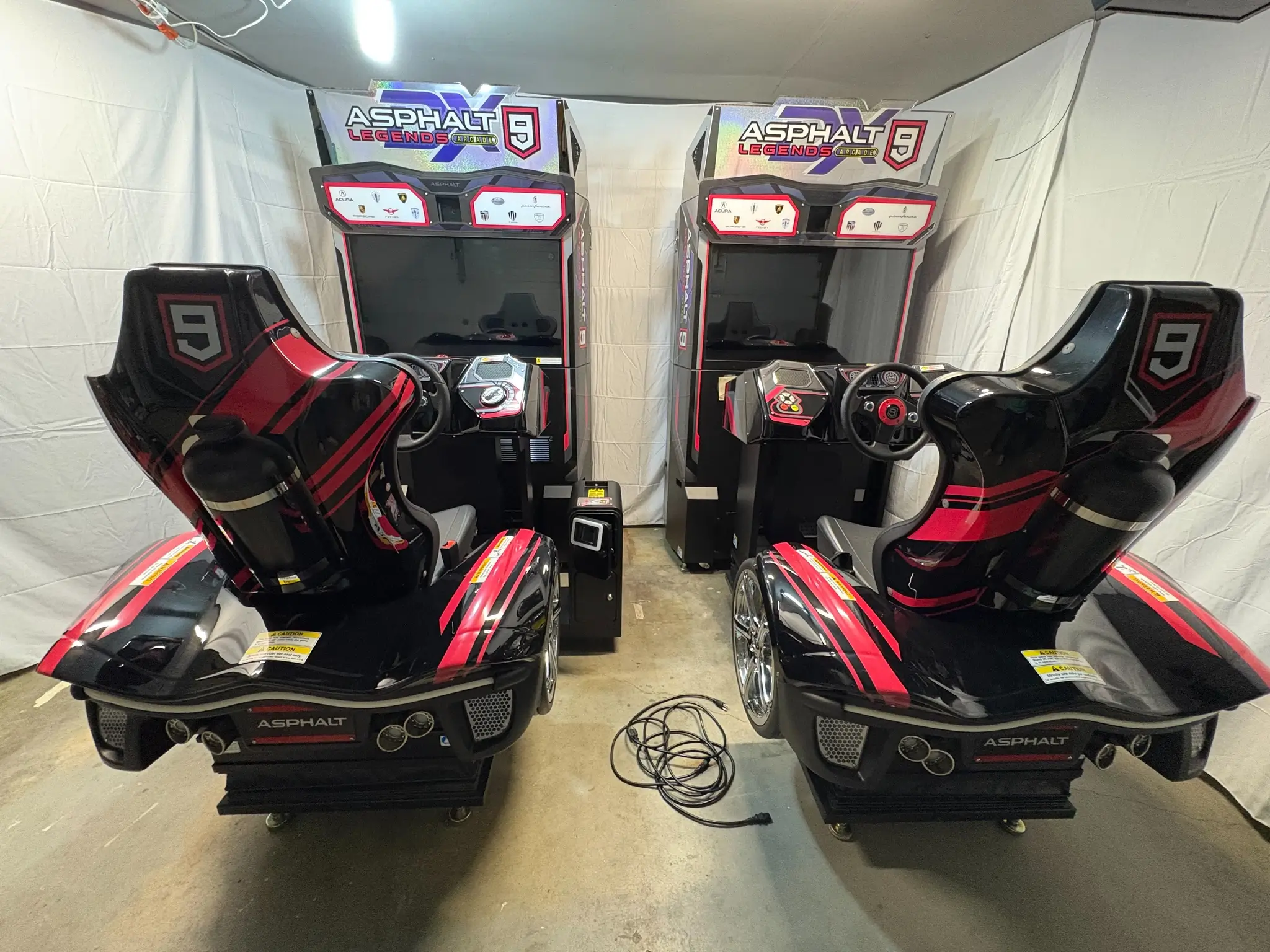 MarketPlace: Pair of Asphalt Legends 9 5DX Arcade Games | PCARMARKET