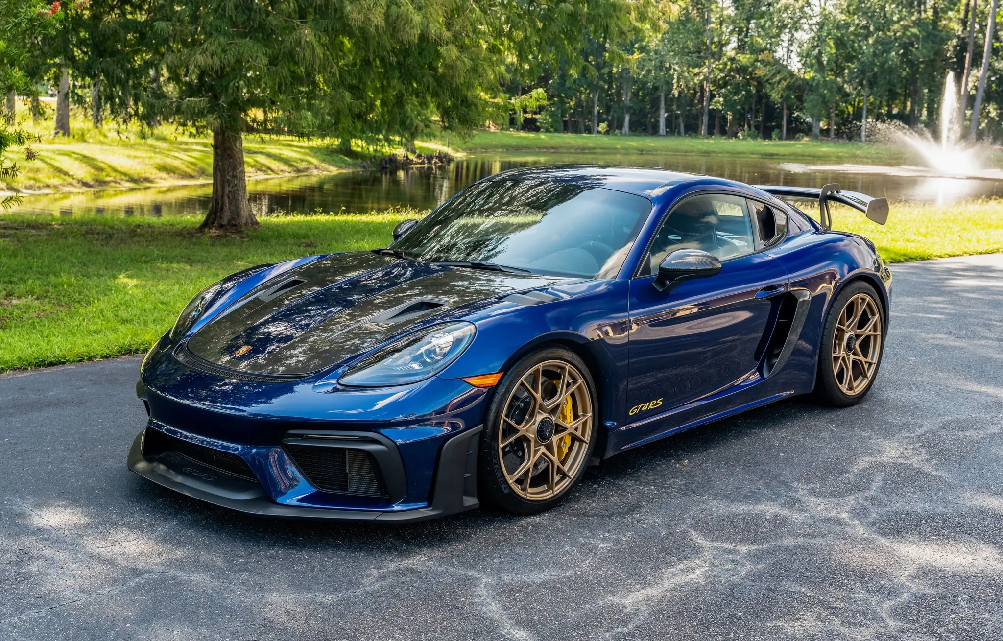 MarketPlace: 1,600-Mile 2024 Porsche 718 Cayman GT4 RS Weissach