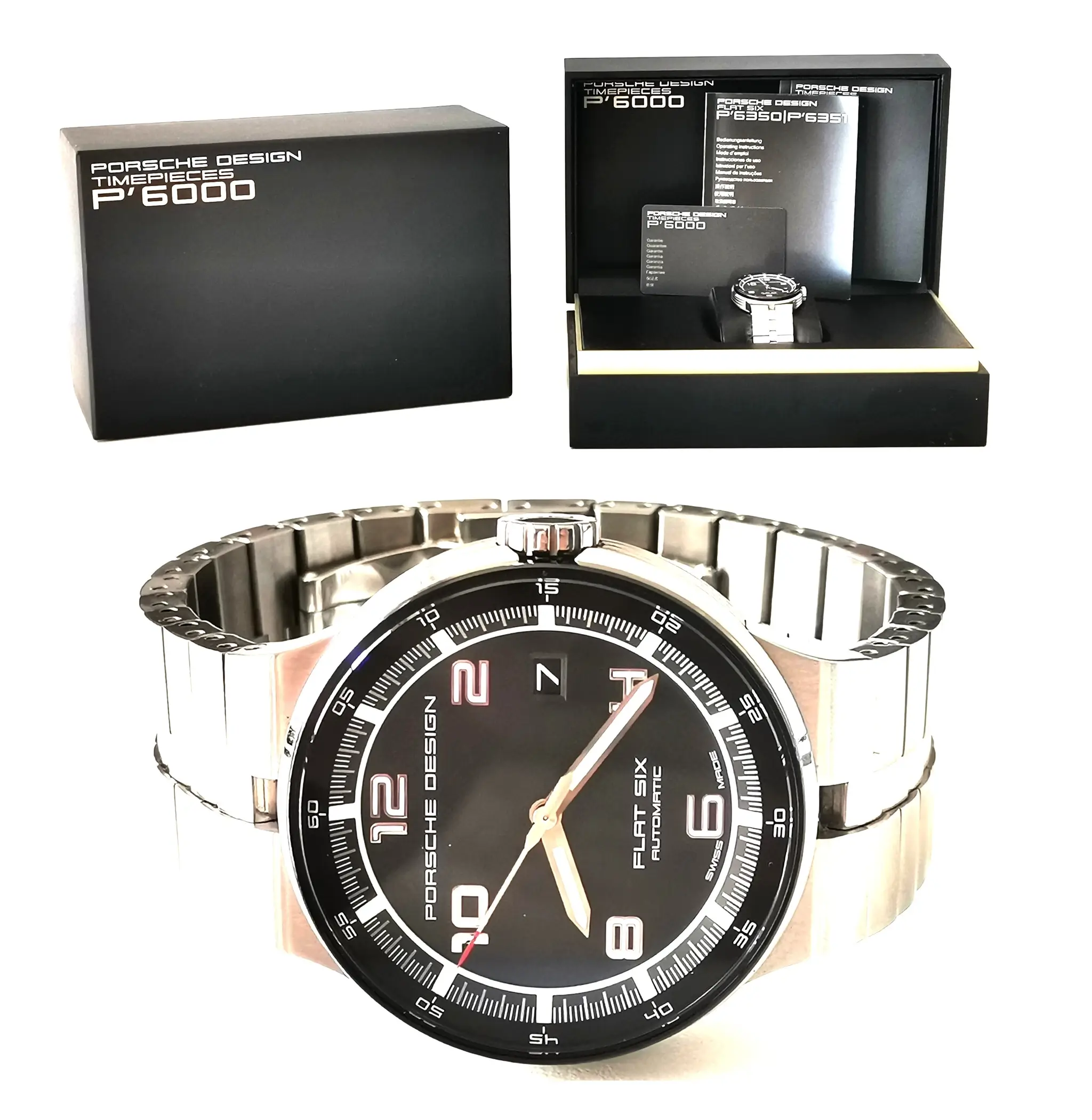 No Reserve Porsche Design P'6000 Automatic Watch | PCARMARKET
