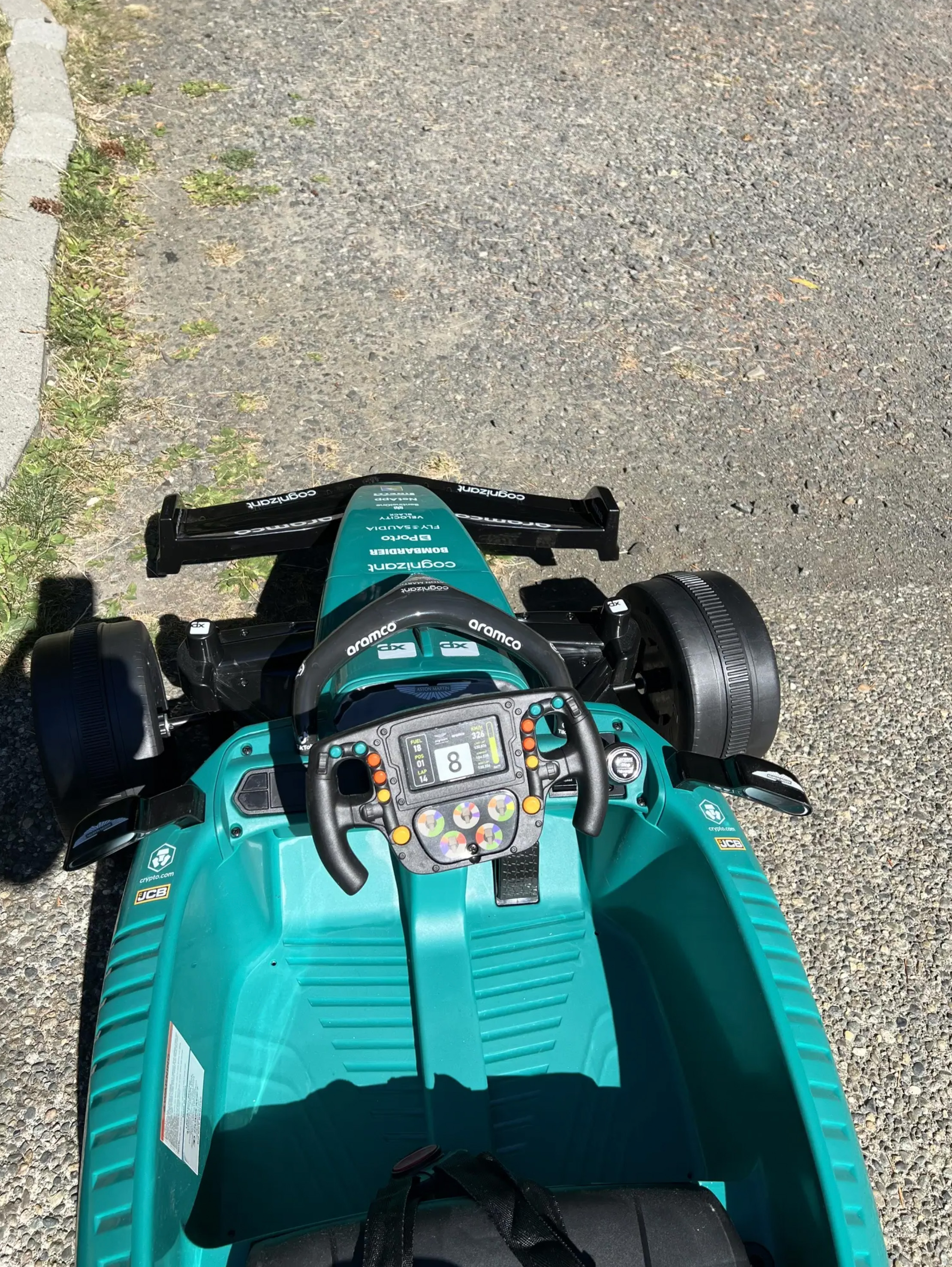 No Reserve Aston Martin Cognizant Aramco F1 Team Go Kart | PCARMARKET