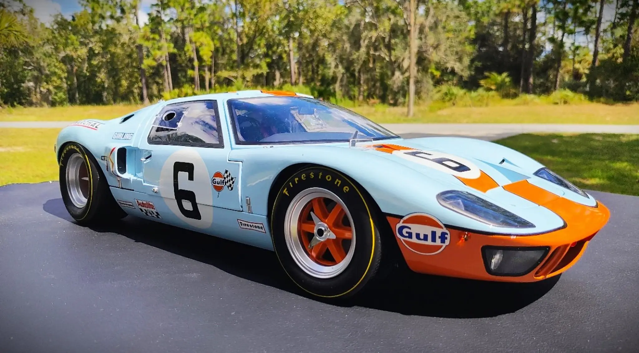 フォード GT40 1/8スケールモデル 1966 Ford GT40 DeAgostini 1:8 Scale Model | PCARMARKET