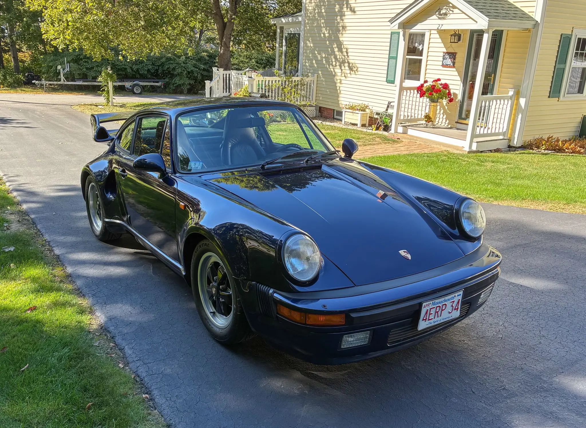 MarketPlace: PTS Dark Blue 49k-Mile RoW 1982 Porsche 911SC Coupe