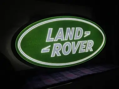 MarketPlace: 1990's Land Rover Dealership Illuminated Sign | PCARMARKET
