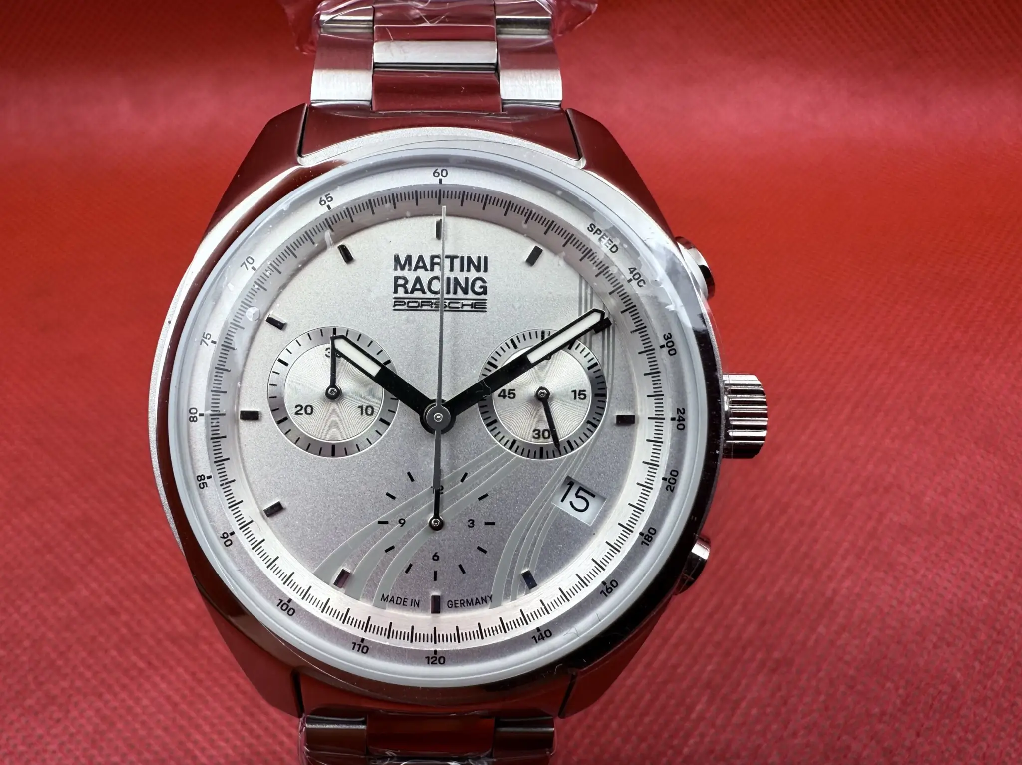 No Reserve Porsche Design Martini Racing Chronograph | PCARMARKET