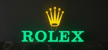 MarketPlace: Illuminated Rolex Sign and Submariner Light Panel | PCARMARKET