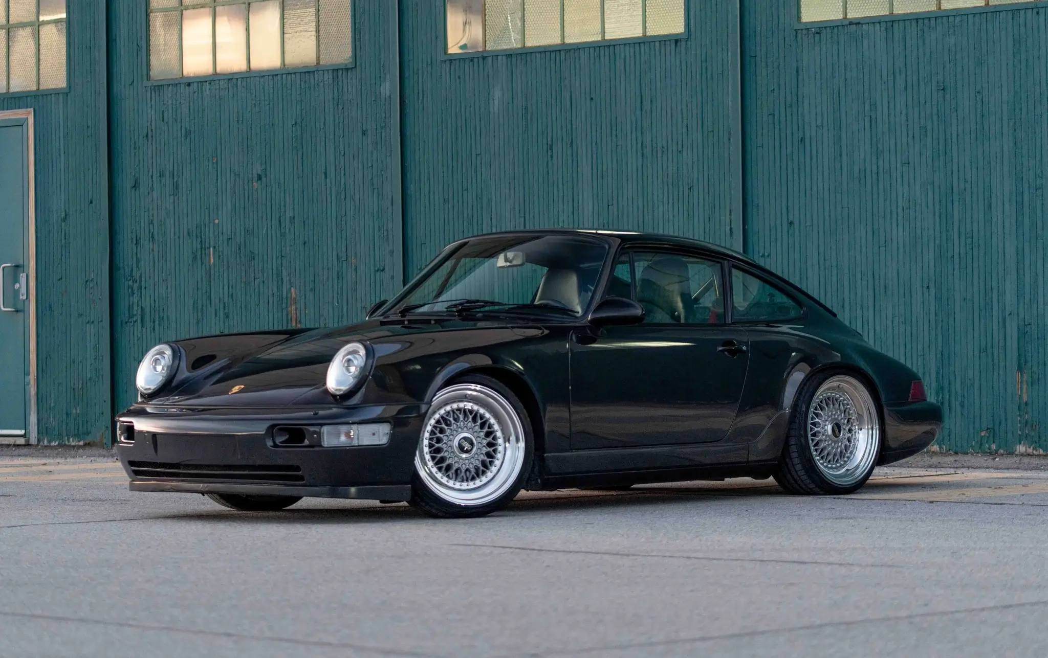 MarketPlace: PTS Satin Black Metallic 1990 Porsche 964 Carrera 2