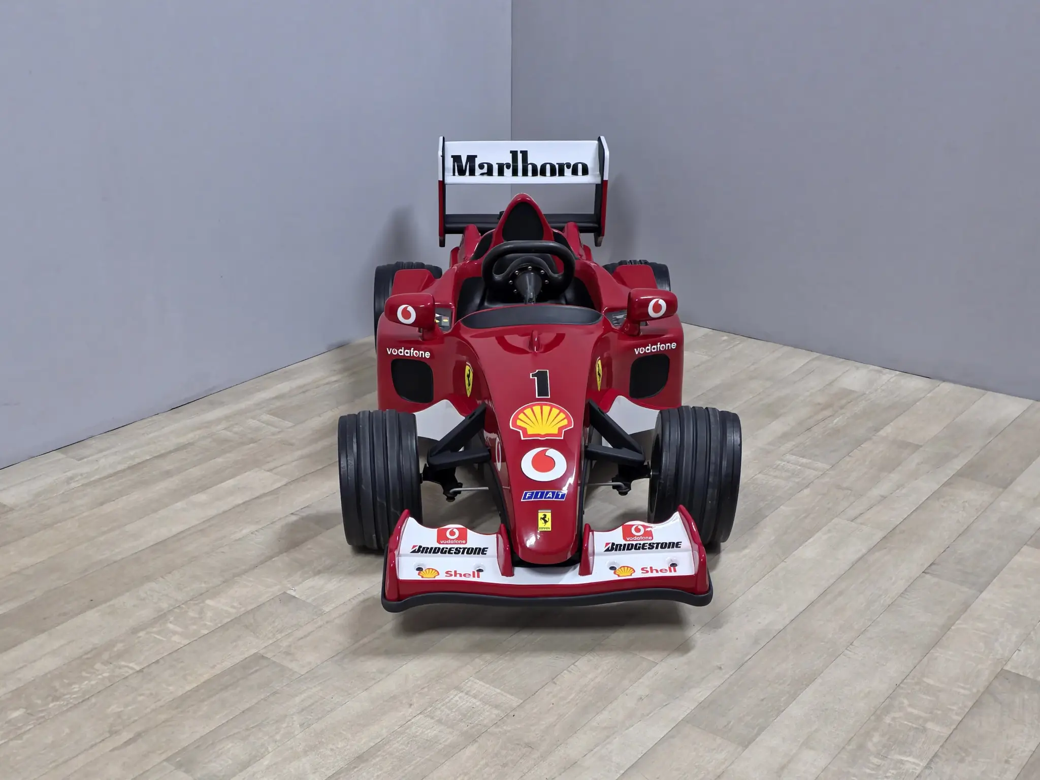 【MICHAEL SCHUMACHER COLLECTION】 GOKART No Reserve TT Toys Ferrari F1 2002 Michael Schumacher Replica Go