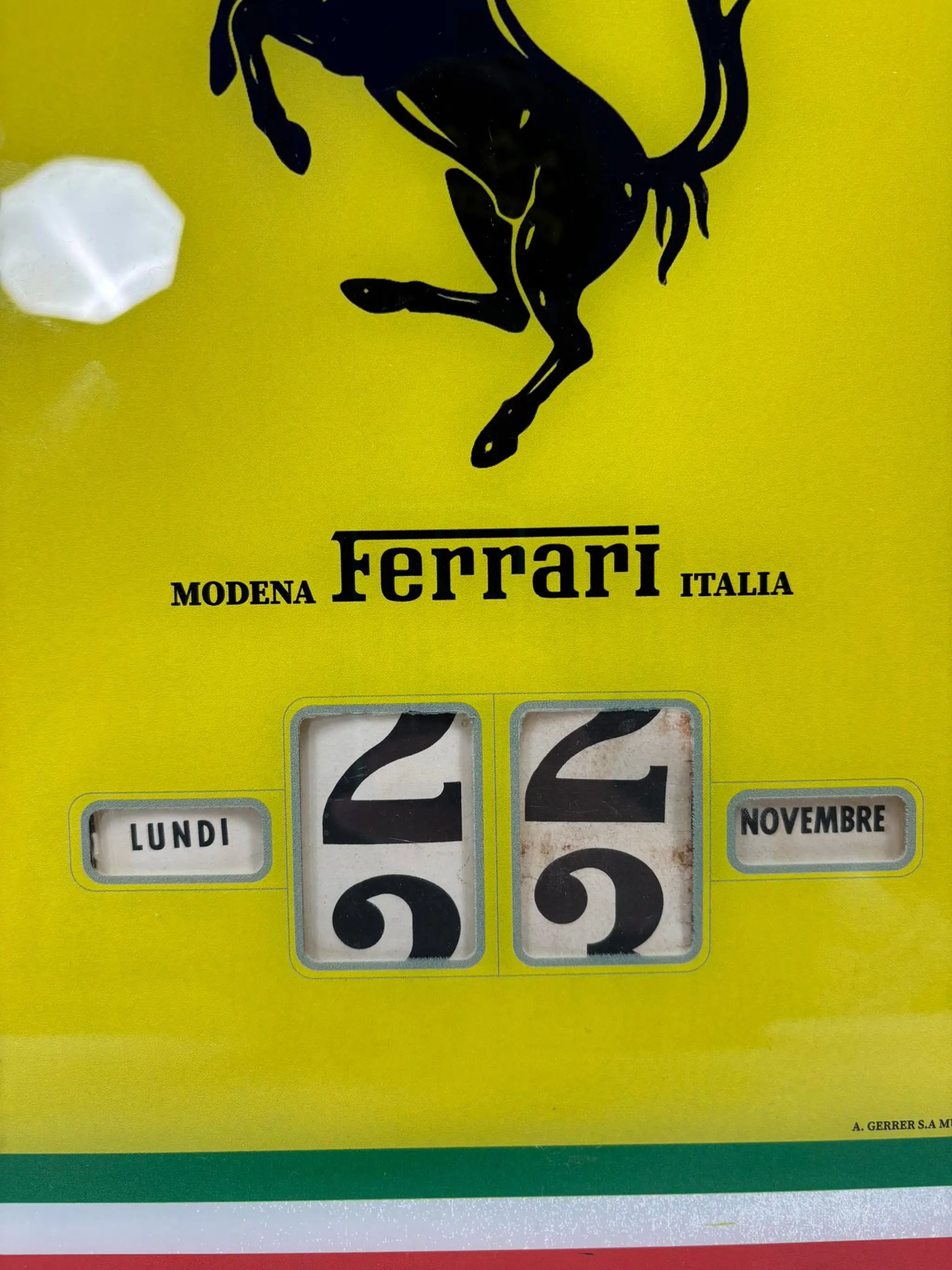 MarketPlace: 1964 Ferrari Perpetual Calendar | PCARMARKET