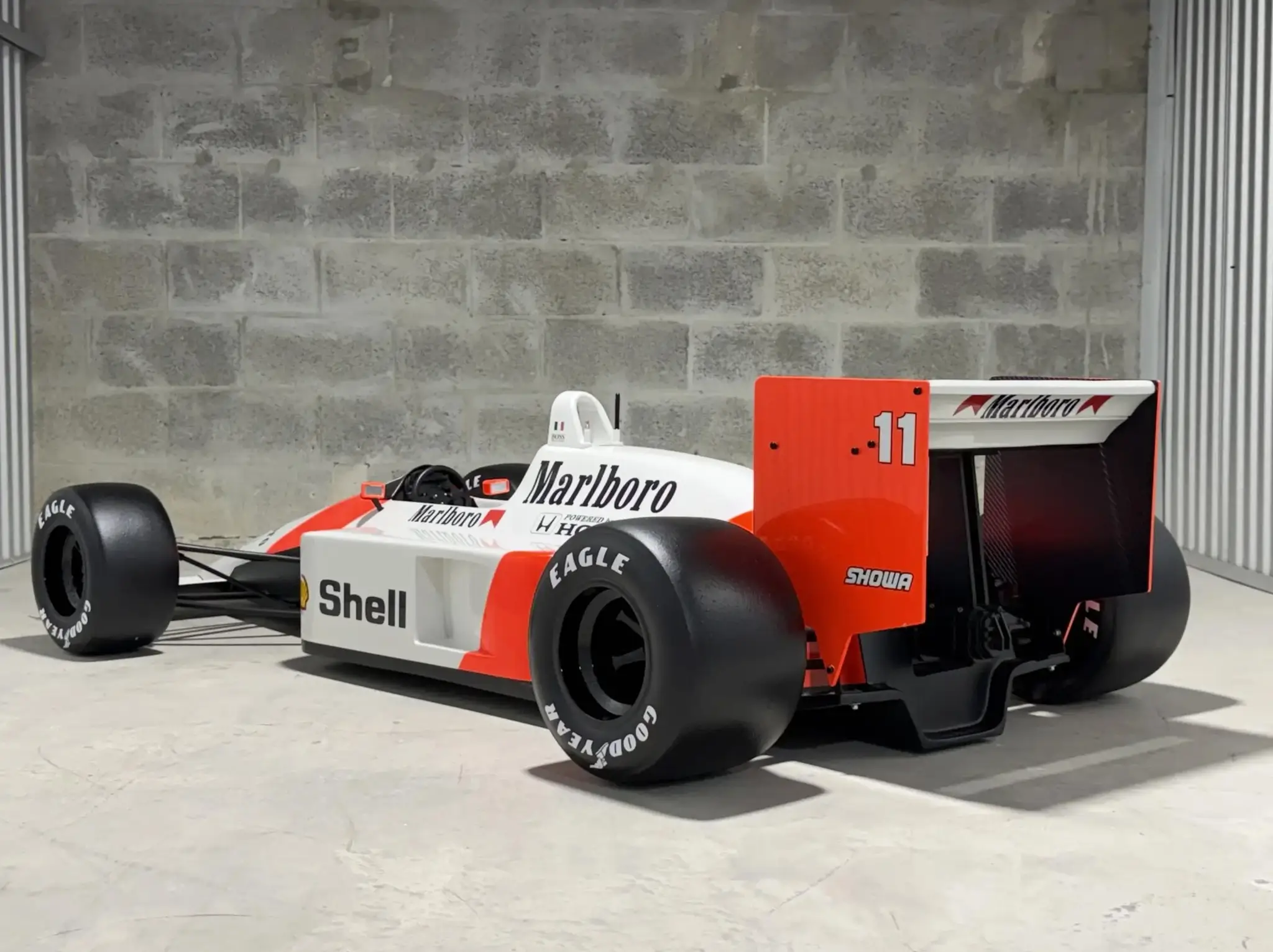 MarketPlace: 1988 McLaren MP4/4 1:2 Scale Alain Prost Model F1 Car