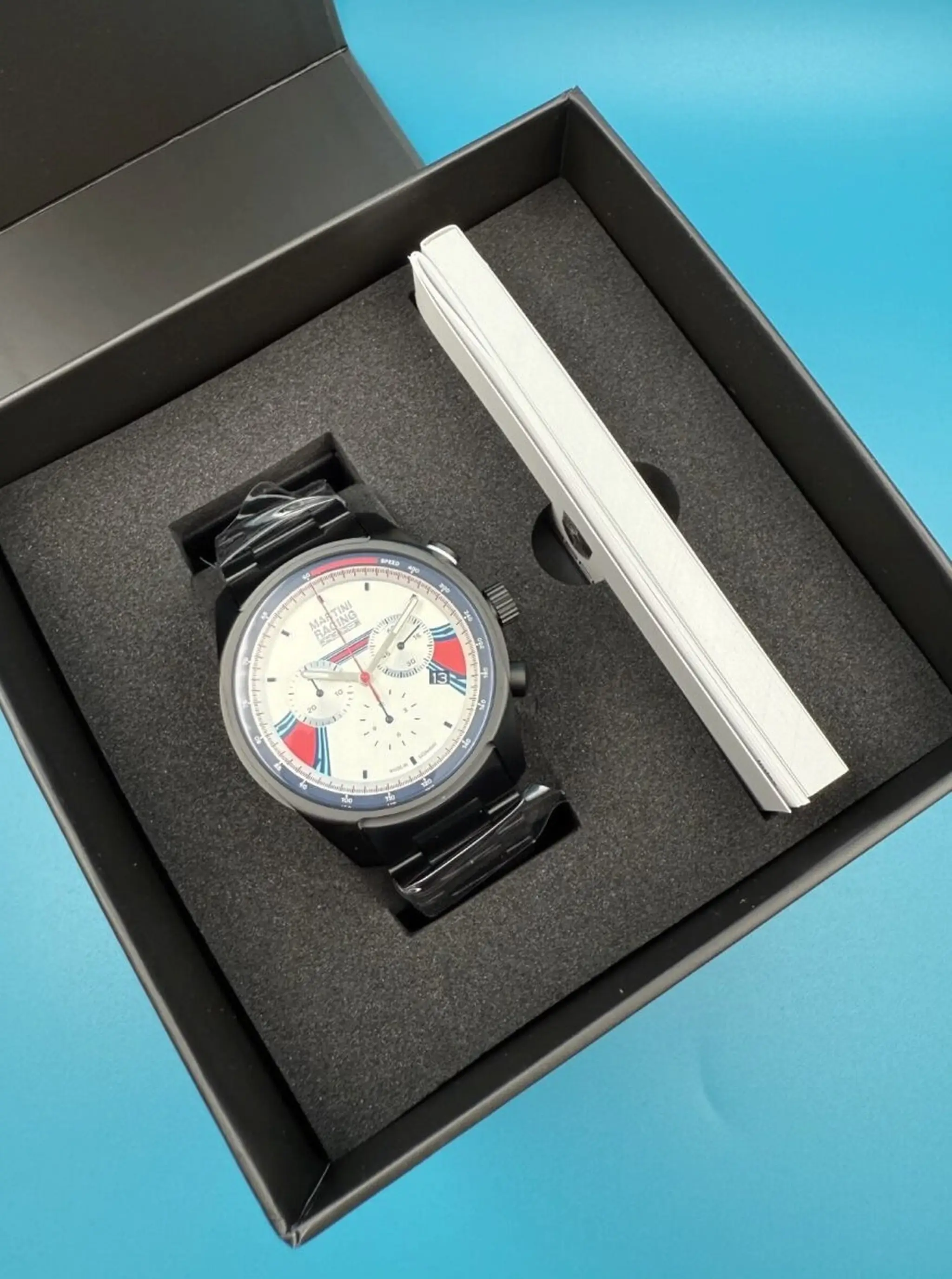 No Reserve Porsche Design Martini Racing Chronograph Watch 