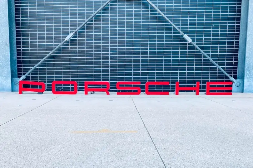MarketPlace: Illuminated Porsche Letters Sign | PCARMARKET