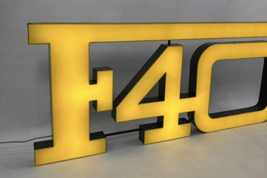 MarketPlace: Ferrari F40 Illuminated Sign | PCARMARKET