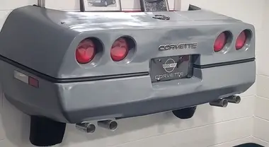 MarketPlace: 1986 Corvette Rear Bumper Wall Art | PCARMARKET