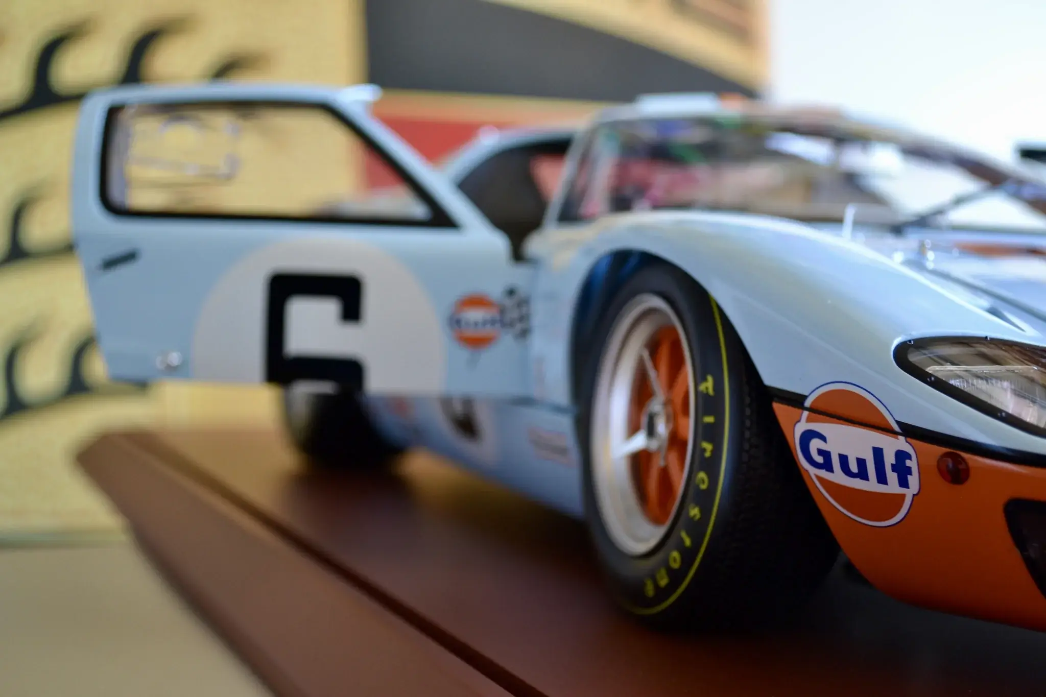 Ford GT 40 Altaya Deagostini scale 1/8 Pack #9