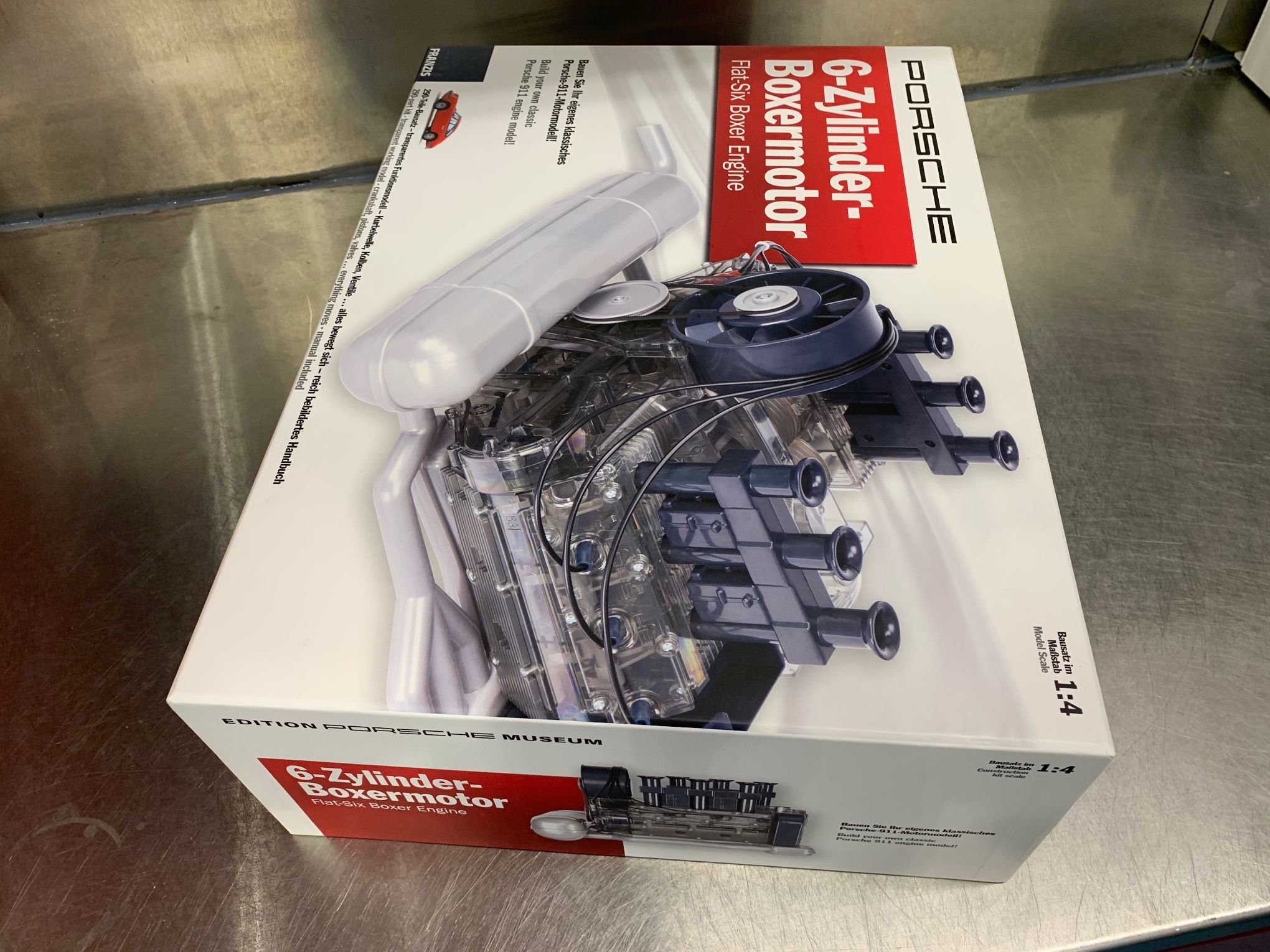 Functional 1:4 Scale '66 2.0L Porsche Boxer Engine Model | PCARMARKET