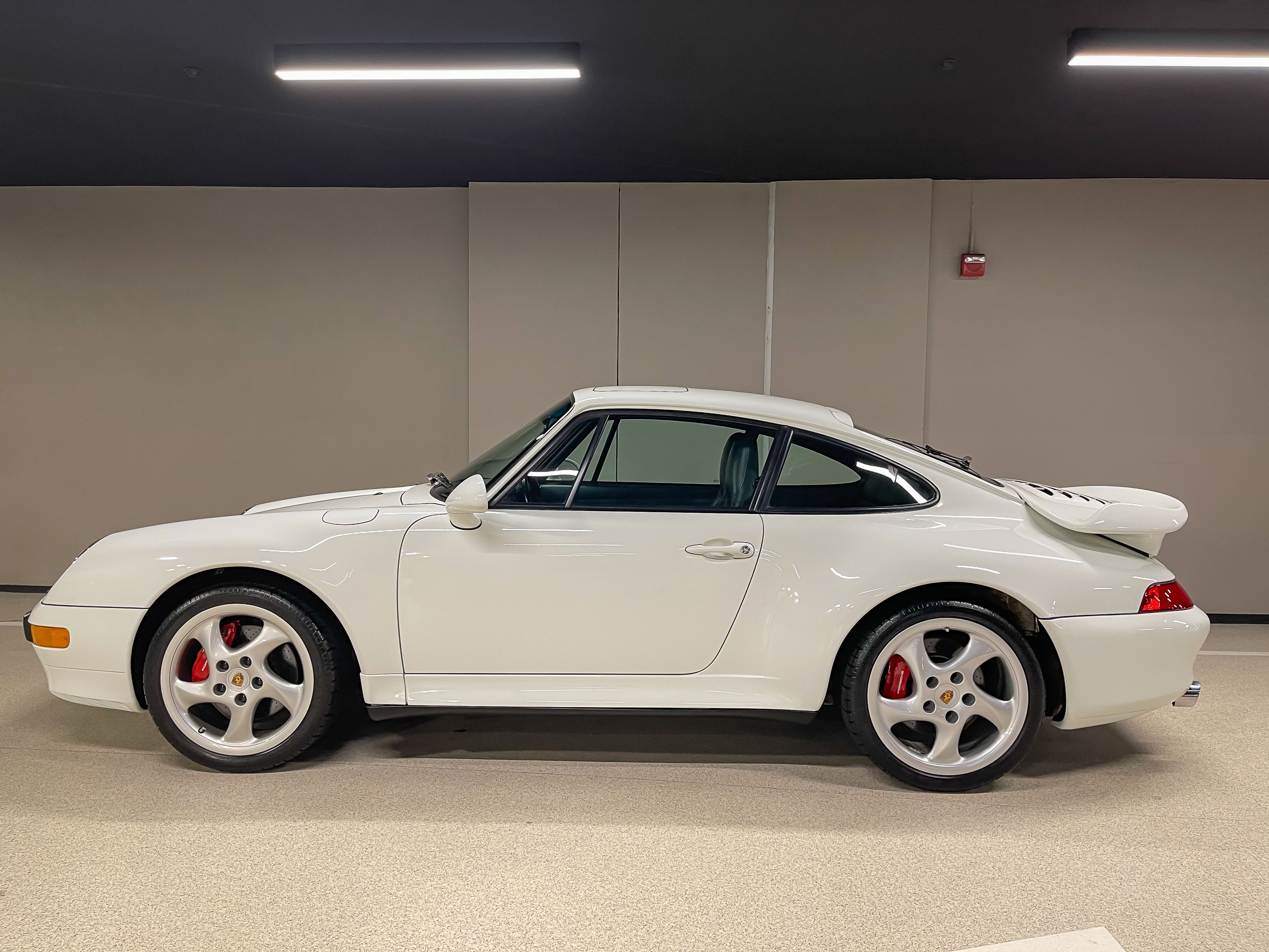 29k-Mile 1996 Porsche 993 Turbo w/ Cedar Green Special Leather
