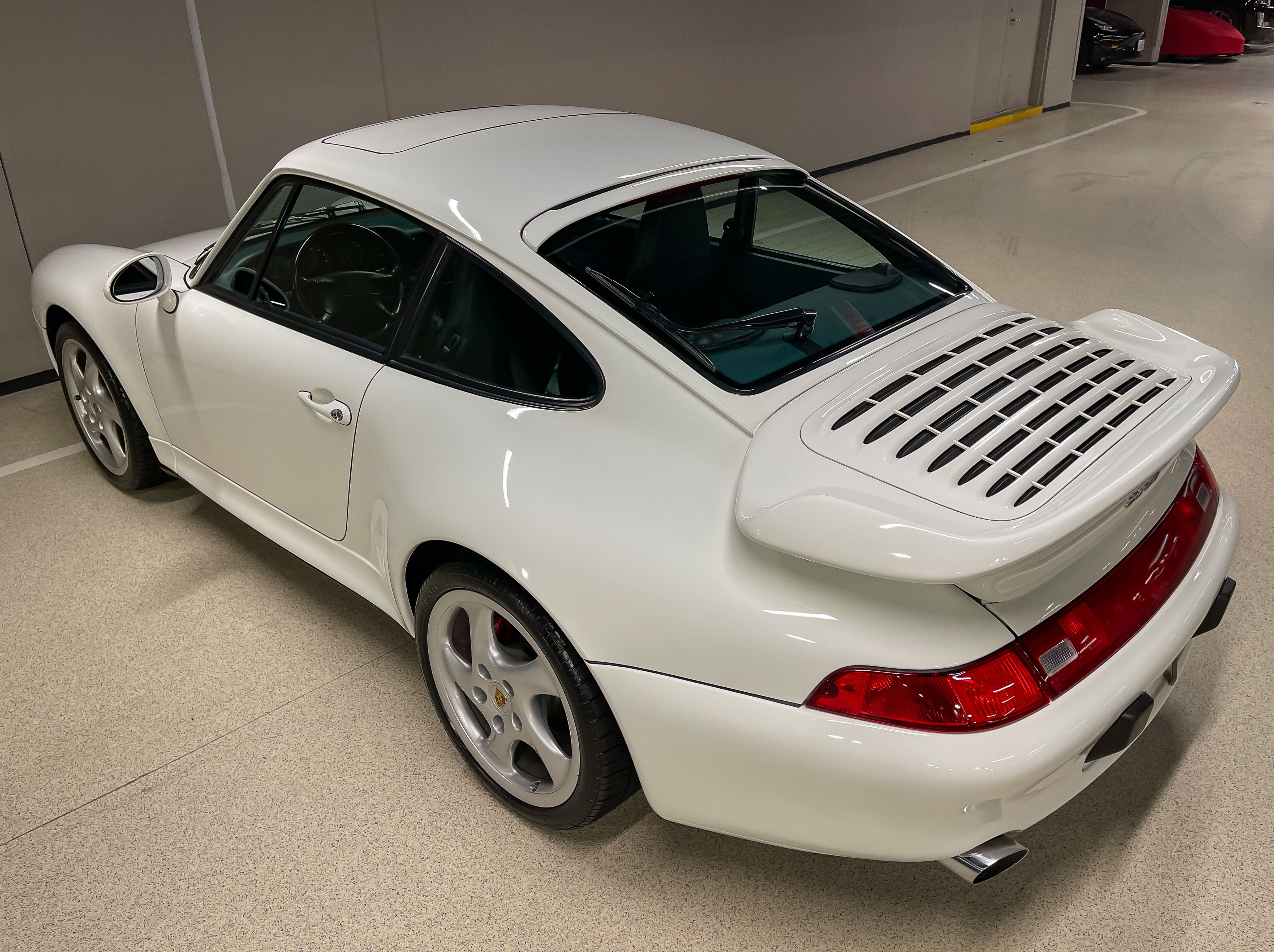 29k-Mile 1996 Porsche 993 Turbo w/ Cedar Green Special Leather