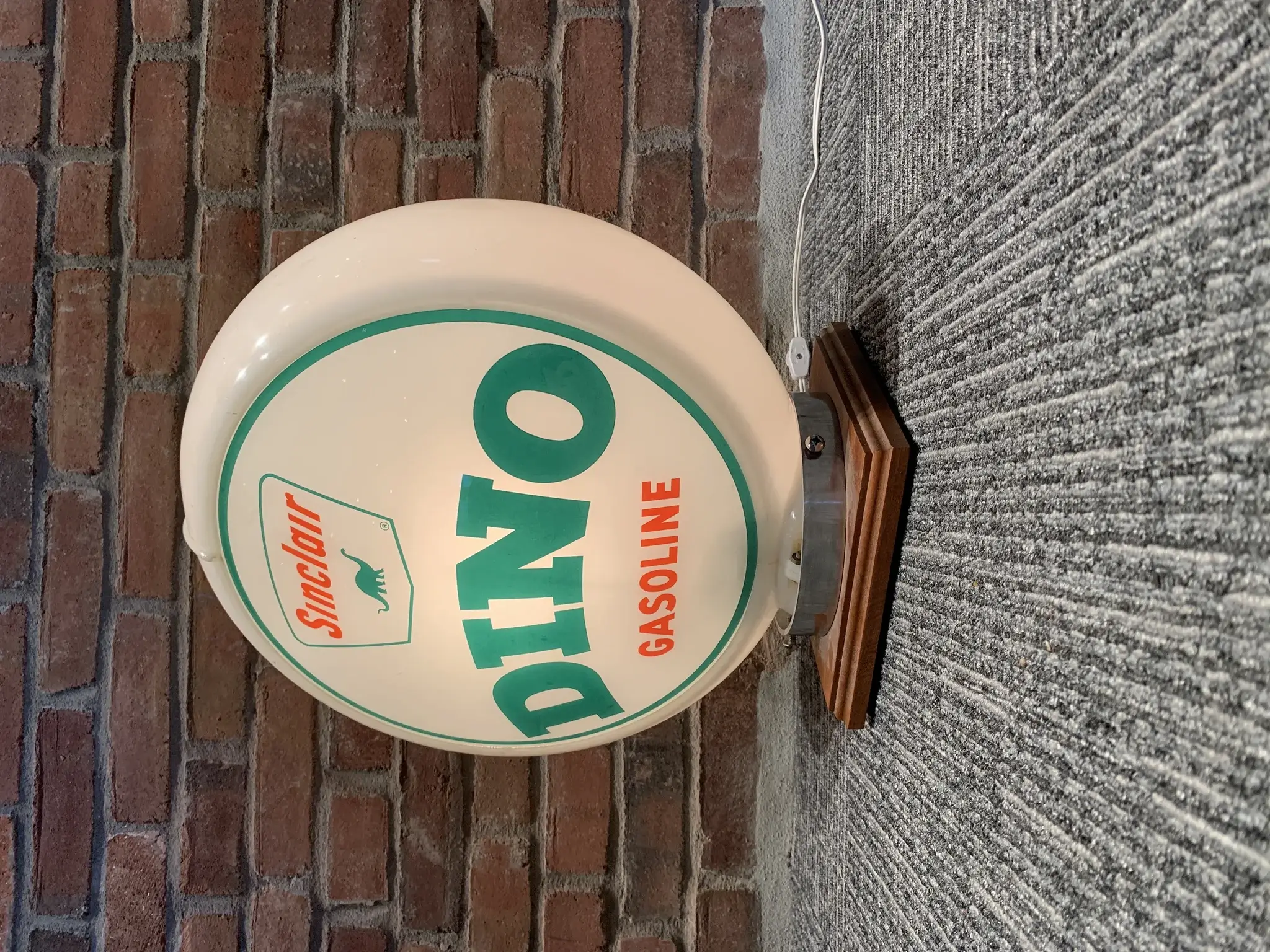 【80s90s当時物】オーストラリア NBL レトロ ミニバスケットゴール 看板 MP: 1960s Sinclair Dino Gas Pump Globe | PCARMARKET
