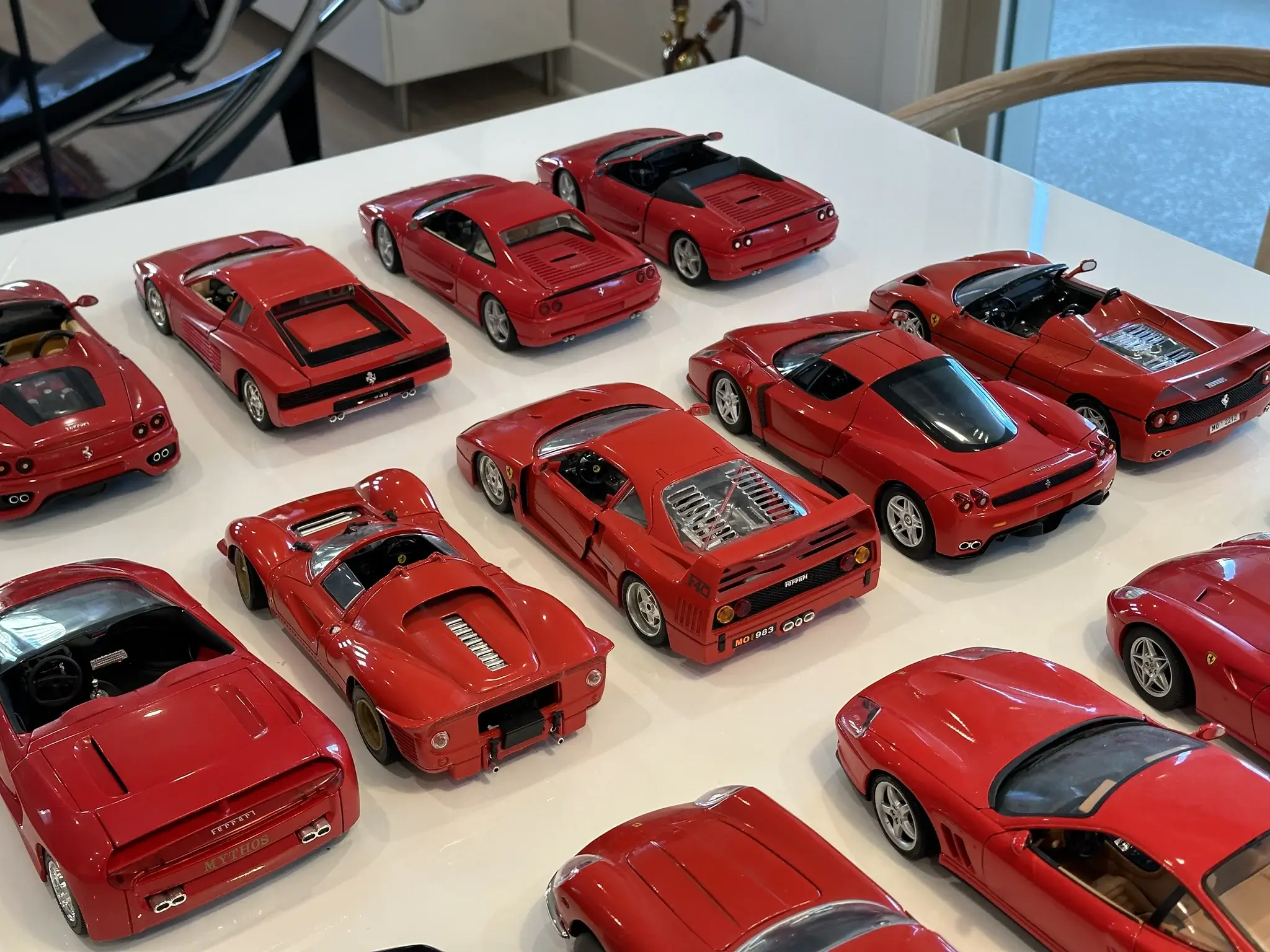Collection of 1:18 Scale Ferrari Models | PCARMARKET