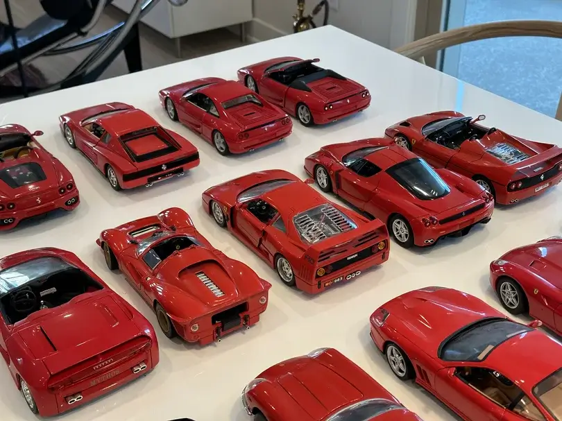 Collection of 1:18 Scale Ferrari Models | PCARMARKET