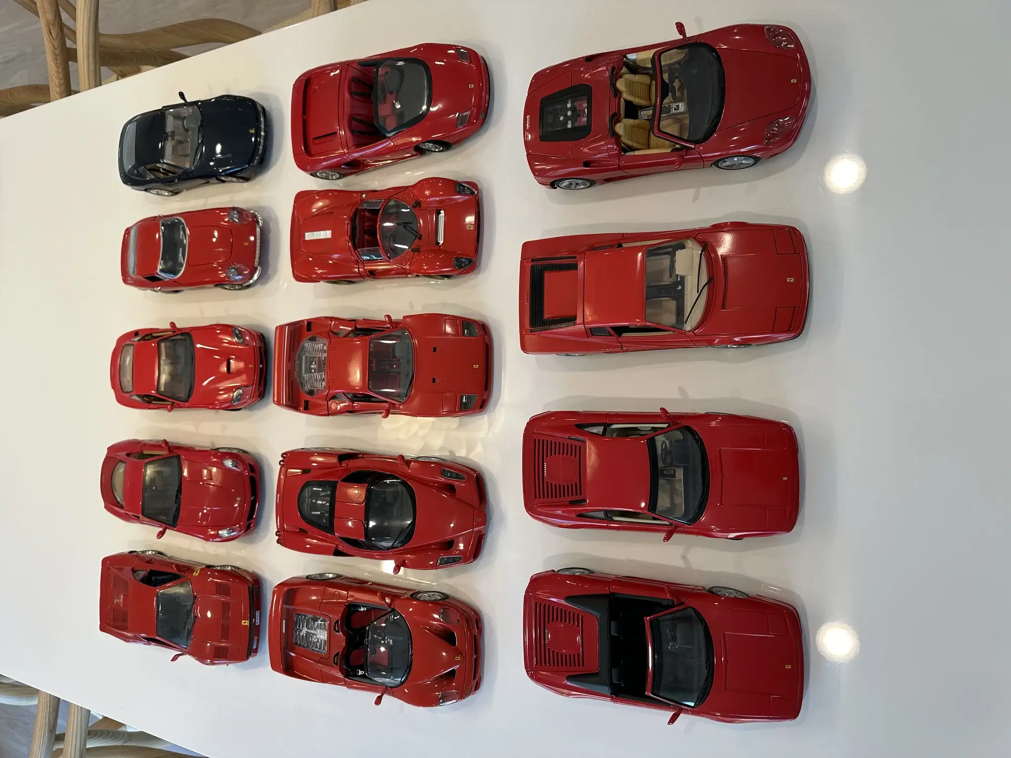 Collection of 1:18 Scale Ferrari Models | PCARMARKET