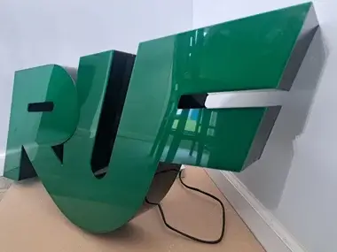MP: Authentic Illuminated RUF Sign | PCARMARKET