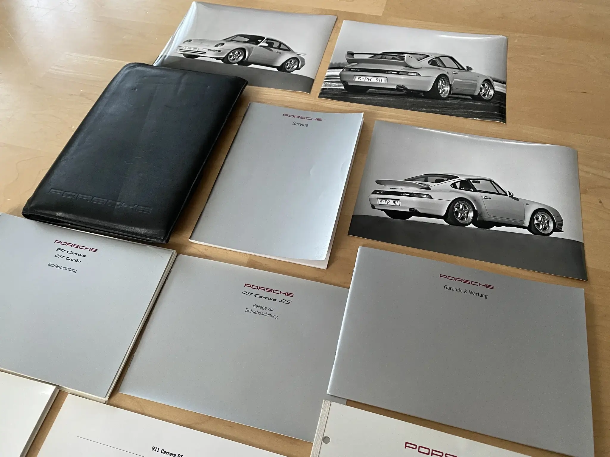 MP: Complete Original Porsche 993 Carrera RS Owners Manual & Press
