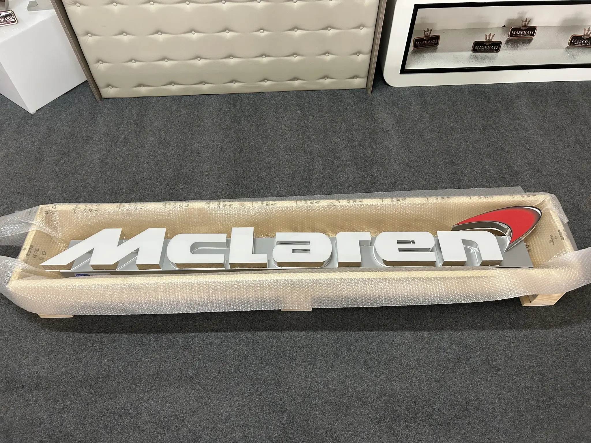 Illuminated Mclaren Sign | PCARMARKET