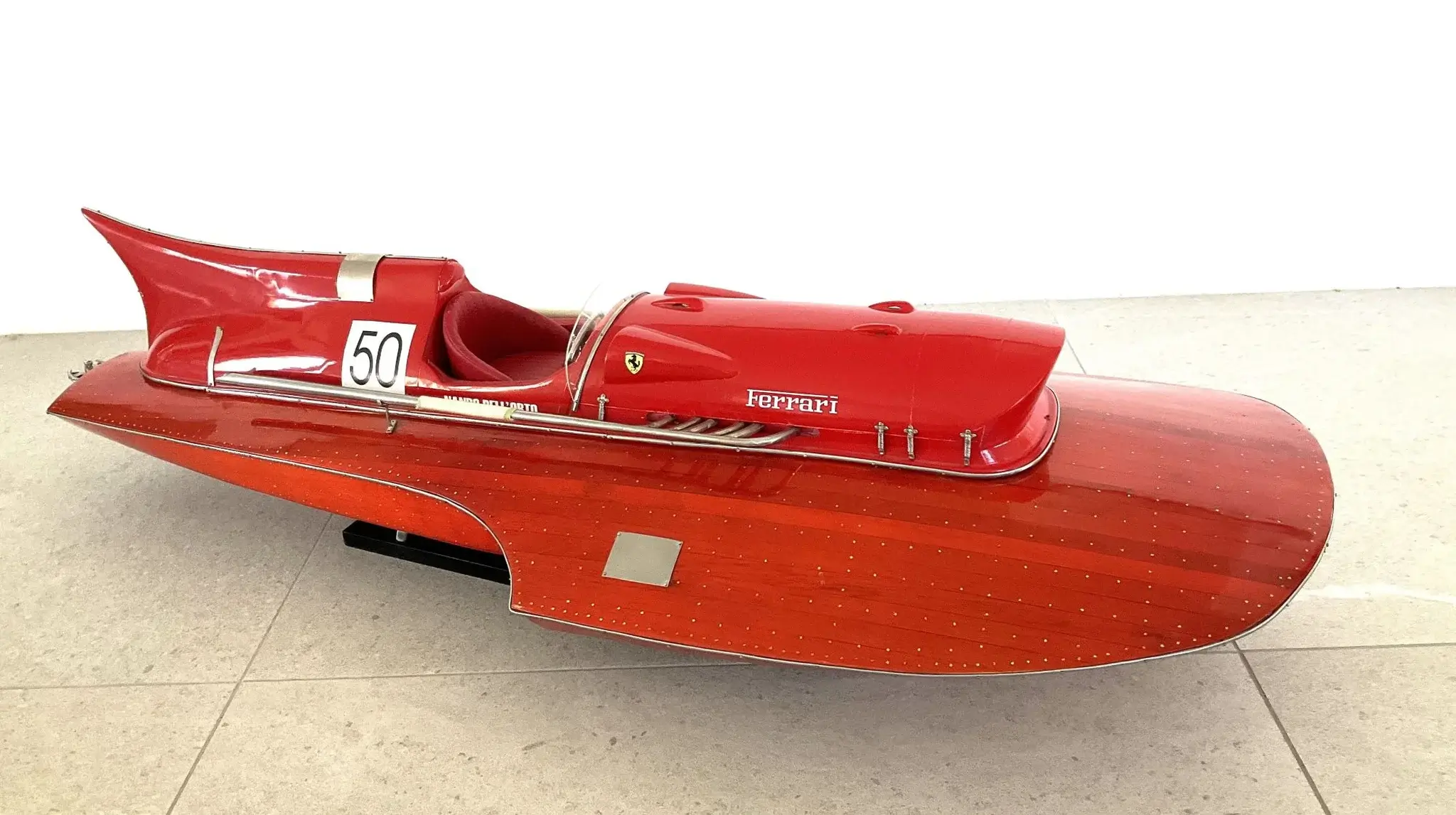 【希少品】フェラーリ ARNO XI スピードボート 模型 2003 アルノ No Reserve Ferrari Arno XI Racing Boat Model | PCARMARKET