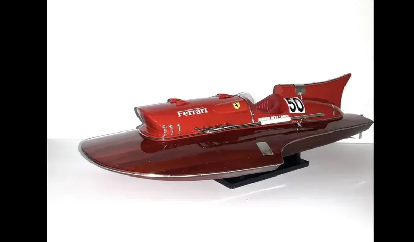 No Reserve Ferrari Arno XI Racing Boat Model | PCARMARKET