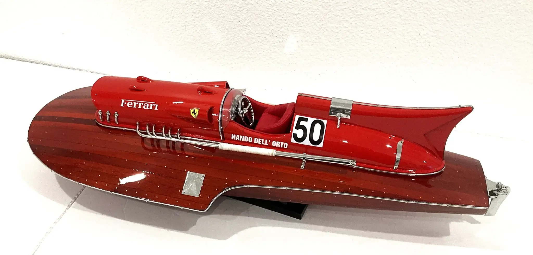 【希少品】フェラーリ ARNO XI スピードボート 模型 2003 アルノ No Reserve Ferrari Arno XI Racing Boat Model | PCARMARKET