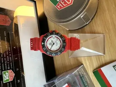 No Reserve Tag Heuer Formula One model 385.513/1 watch | PCARMARKET
