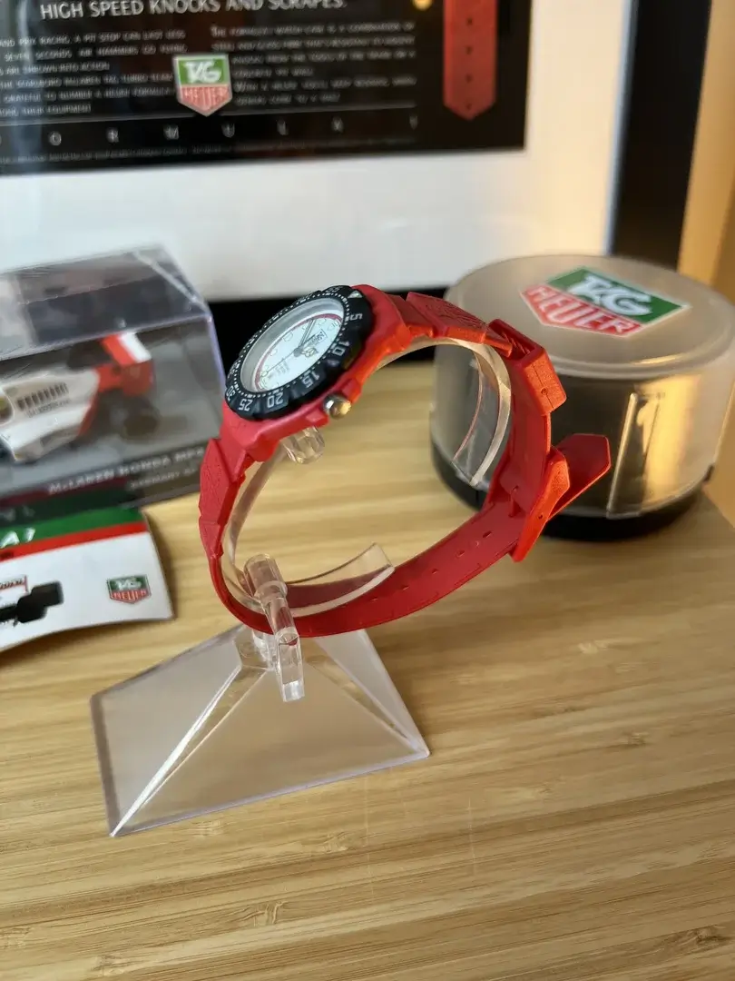 No Reserve Tag Heuer Formula One model 385.513/1 watch | PCARMARKET