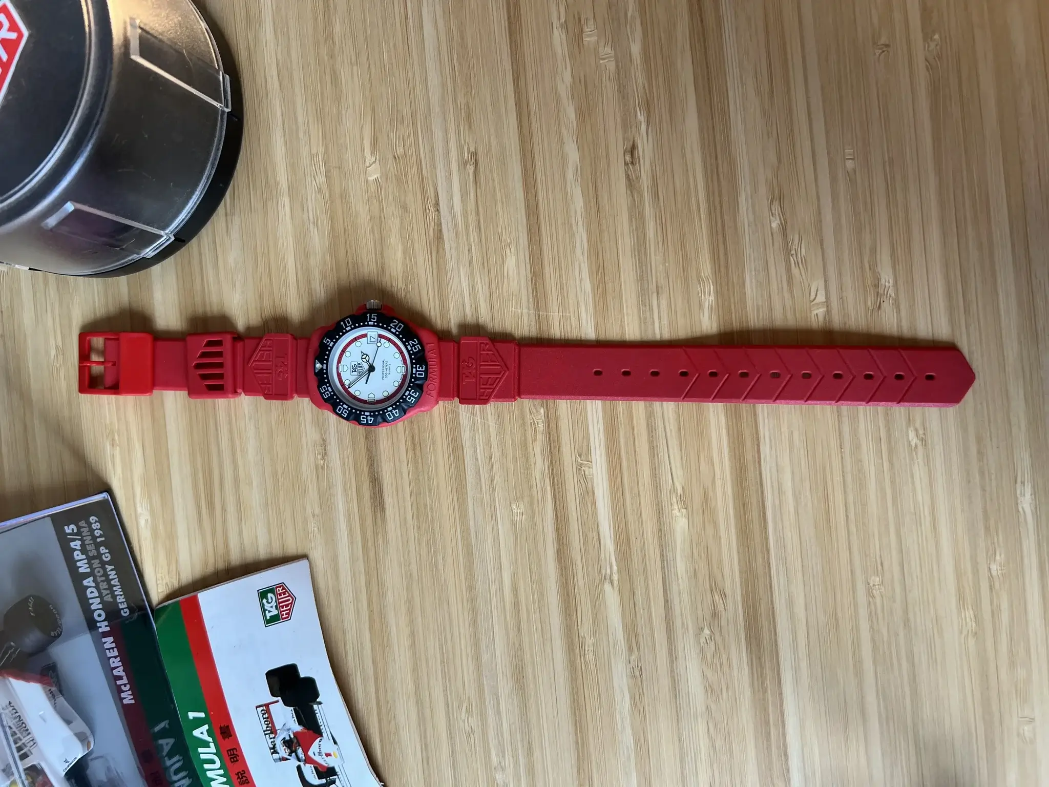 No Reserve Tag Heuer Formula One model 385.513/1 watch | PCARMARKET