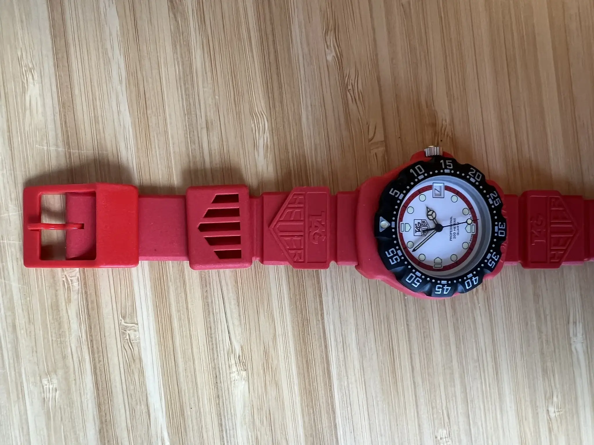 TAG HEUER Formula 1 385.513　ケース　保証書付き No Reserve Tag Heuer Formula One model 385.513/1 watch | PCARMARKET