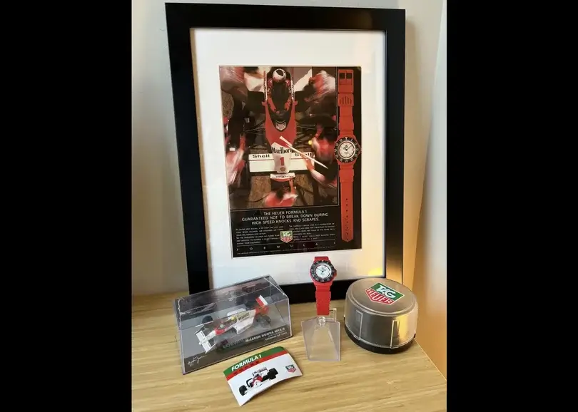 No Reserve Tag Heuer Formula One model 385.513/1 watch | PCARMARKET