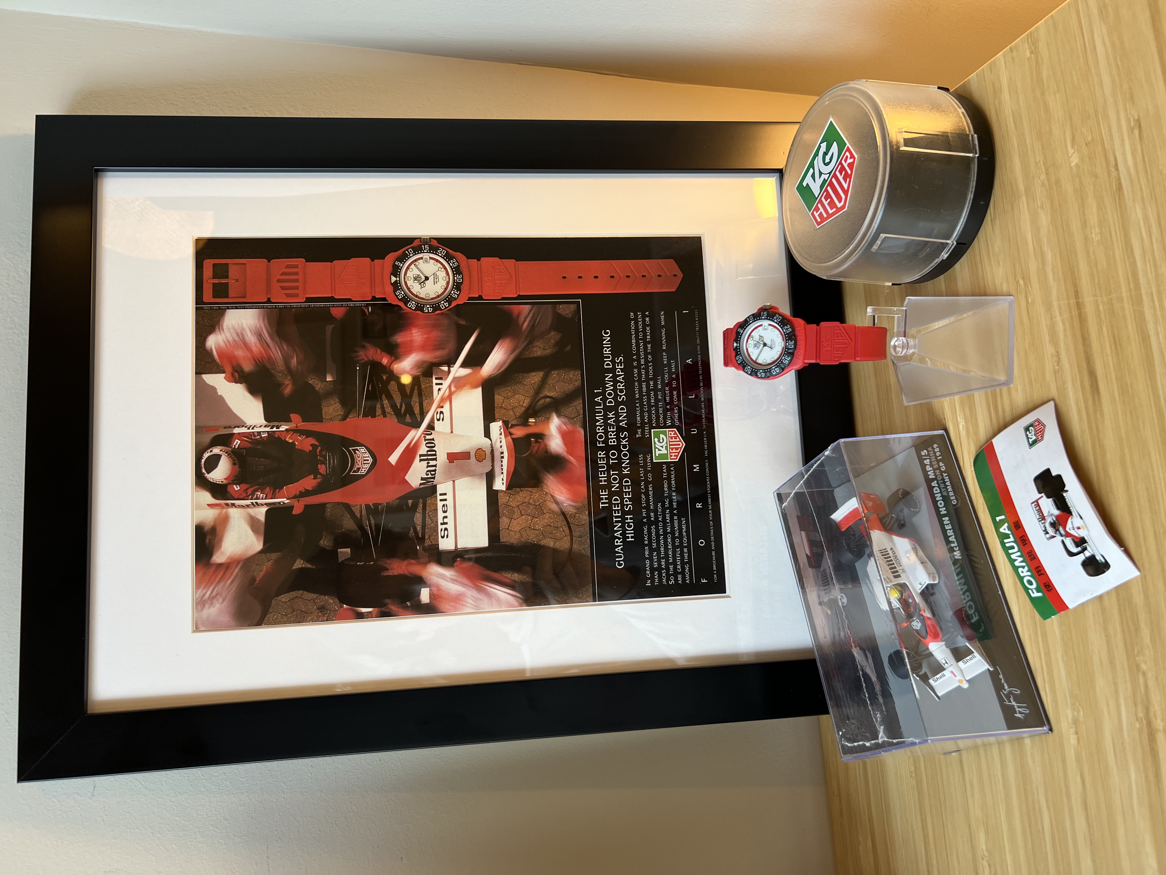 No Reserve Tag Heuer Formula One model 385.513/1 watch | PCARMARKET