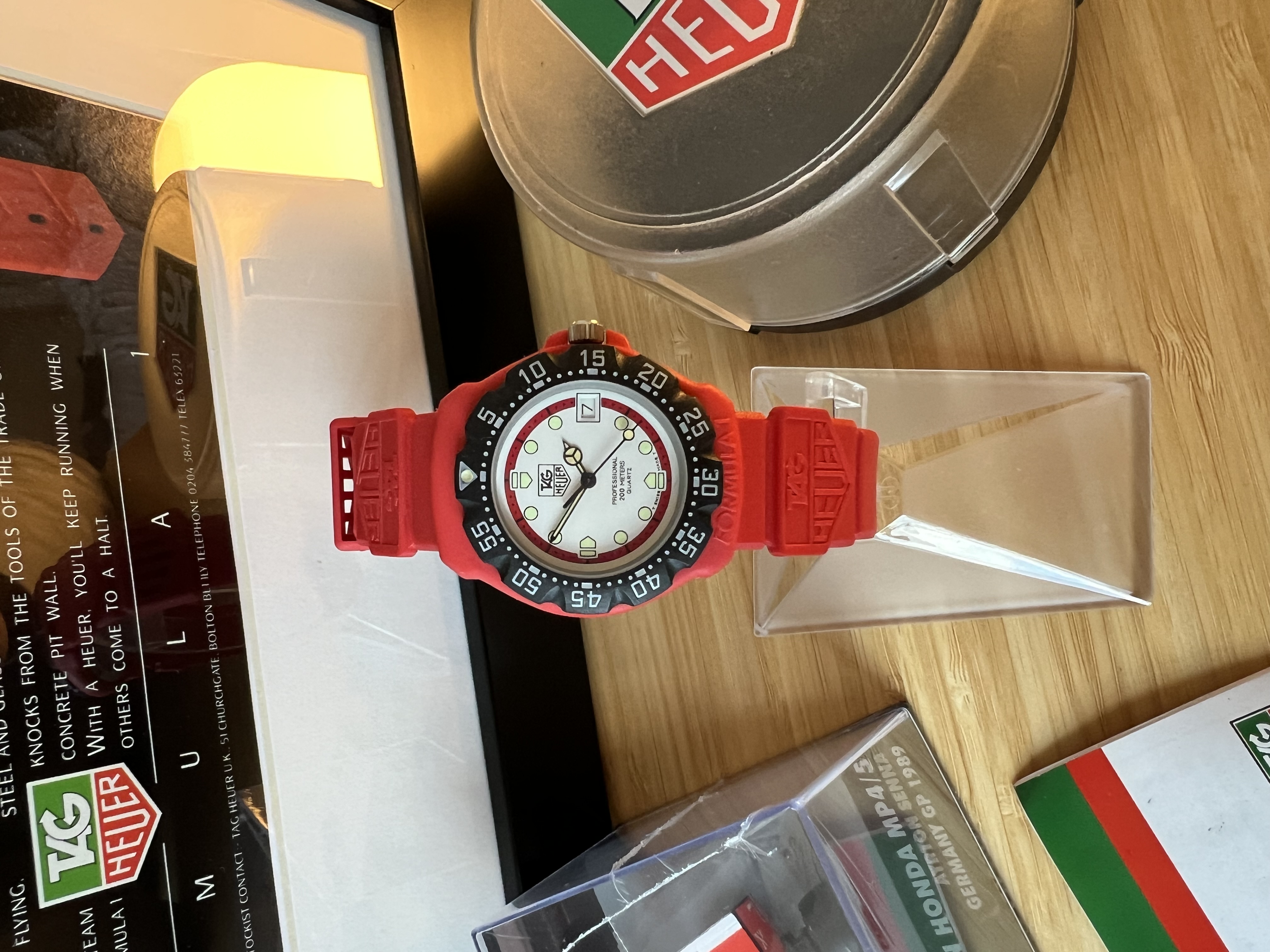 TAG HEUER Formula 1 385.513　ケース　保証書付き PCARMARKET