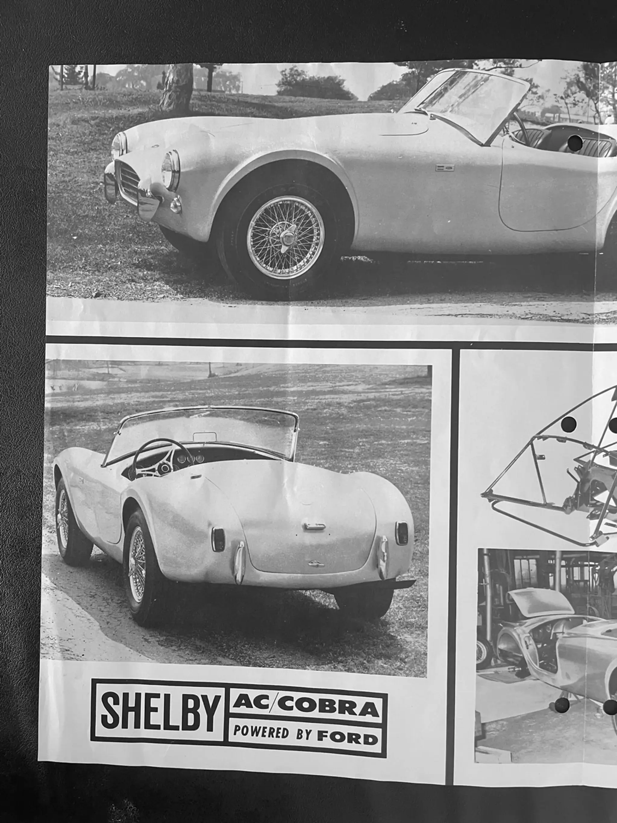 MP: Original Shelby AC Cobra Sales Brochure | PCARMARKET