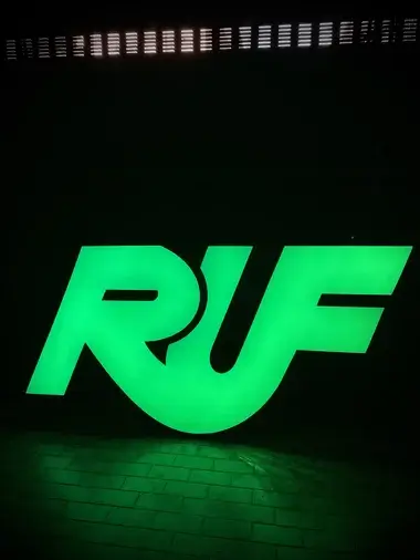 Illuminated RUF Automobile Sign | PCARMARKET