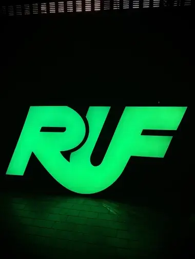 Illuminated RUF Automobile Sign | PCARMARKET