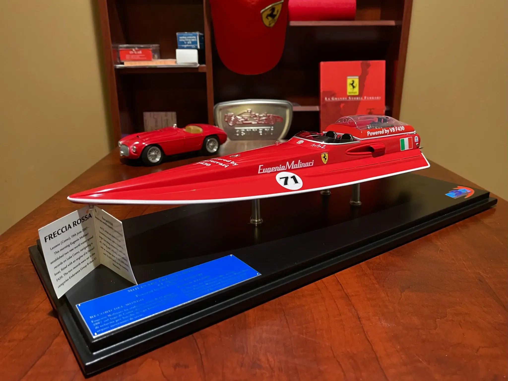 Ferrari Freccia Rossa Speed Boat 1:18 Scale Model | PCARMARKET