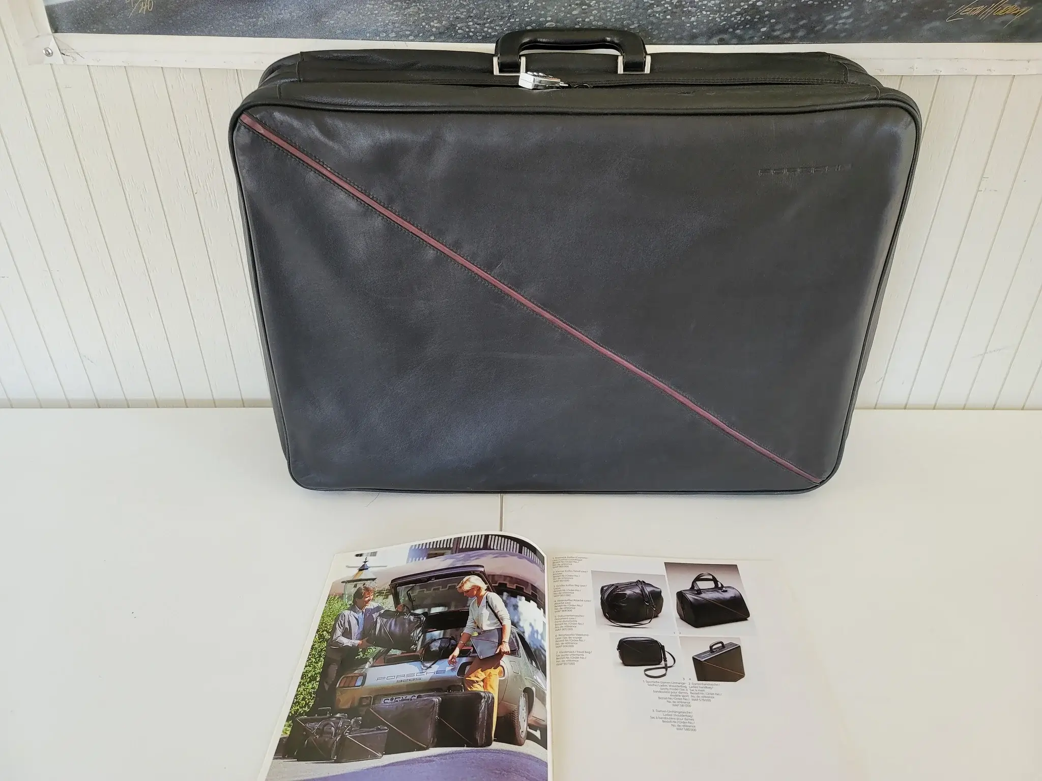 MP: Rare and Complete 8-piece Classic Factory Luggage Set Made by