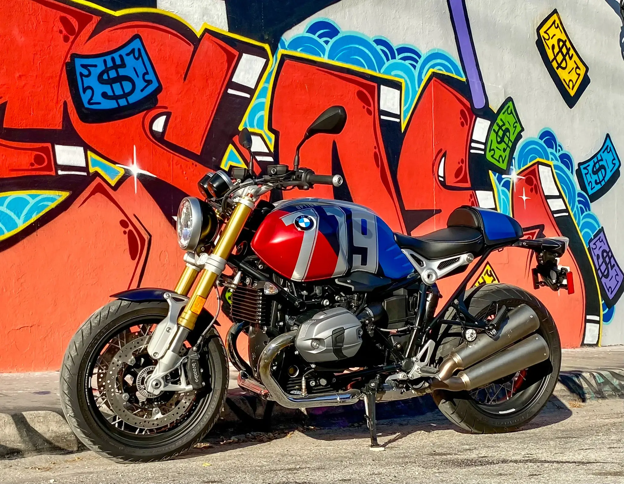 MP: 70-Mile 2019 BMW R nineT Option 719 | PCARMARKET