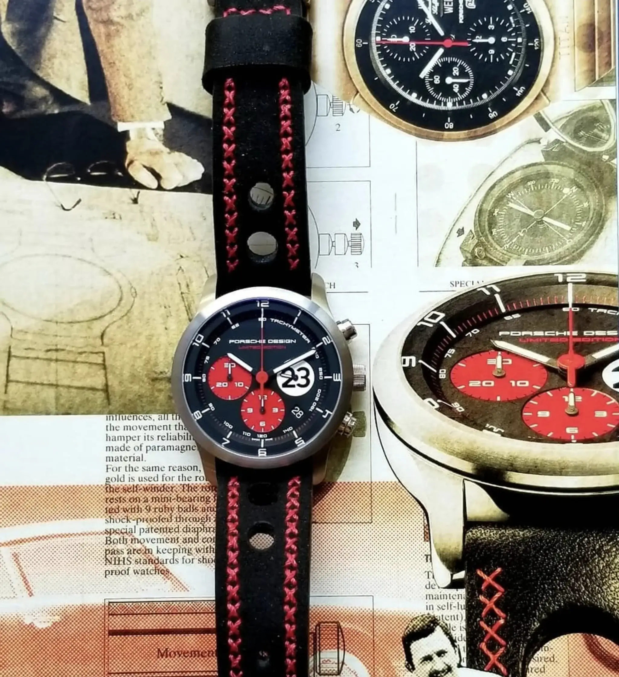 MP: Porsche Design P'6612 Dashboard Le Mans Limited Edition
