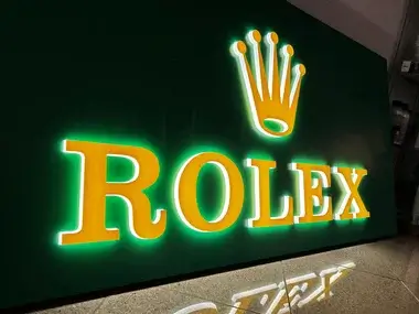 MP: Illuminated Rolex Sign | PCARMARKET